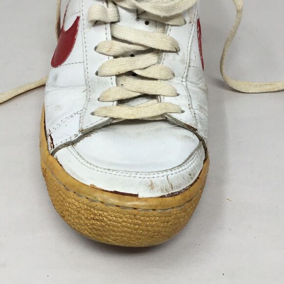 Vtg 1981 Nike Bruin Leather OG Gum Tan Sole Made In Korea ST Seonghwa Men\'s 8.5 main image 14